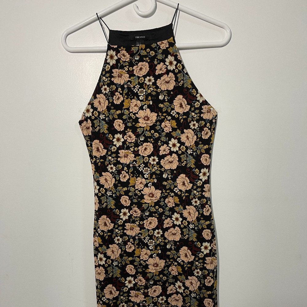 Sexy Bodycon Floral Dress